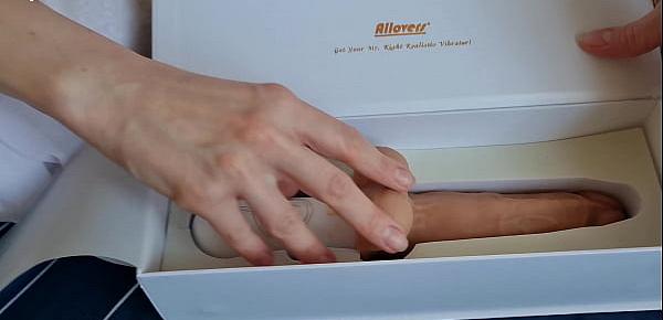 Young Milf Unpacking Bestvibe Thrusting Dildo, this toy could replace her lazy husband.... its alive!!!